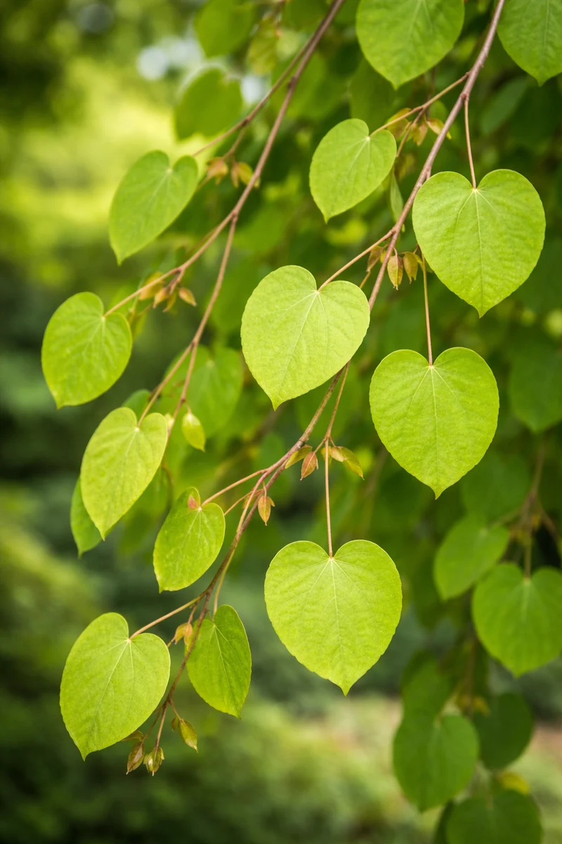Arbre au caramel pleureur ‘Pendulum’ ( Cercidiphyllum japonicum ‘Pendulum’)