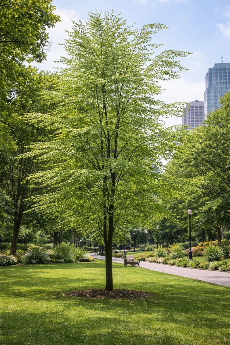 Arbre au caramel ( Cercidiphyllum japonicum )