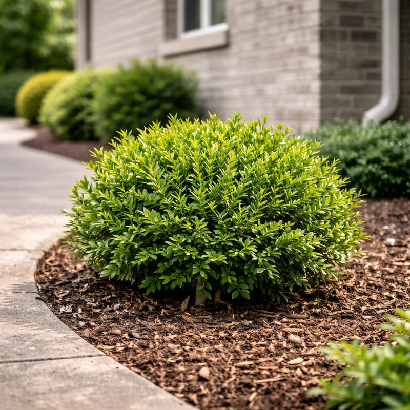 Buis ‘Mount Bruno’ ( Buxus sempervirens ‘Mount Bruno’)