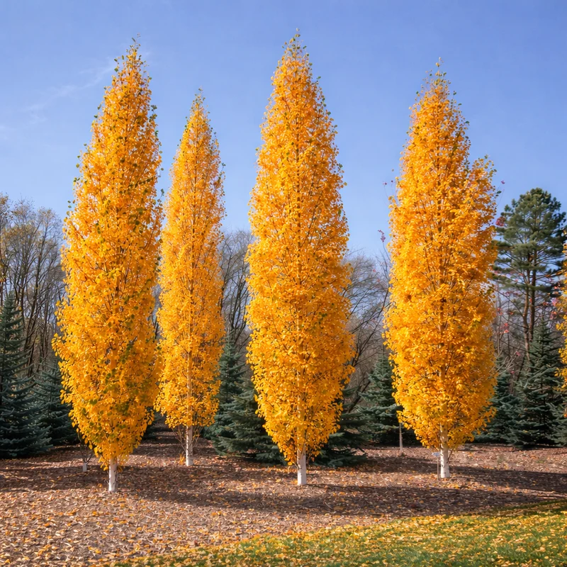 Bouleau colonnaire Parkland Pillar® ( Betula platyphylla ‘Jefpark’)