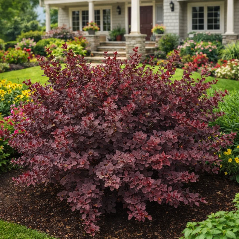 Épine-vinette ‘Royal Burgundy’ ( Berberis thunbergii ‘Royal Burgundy’)