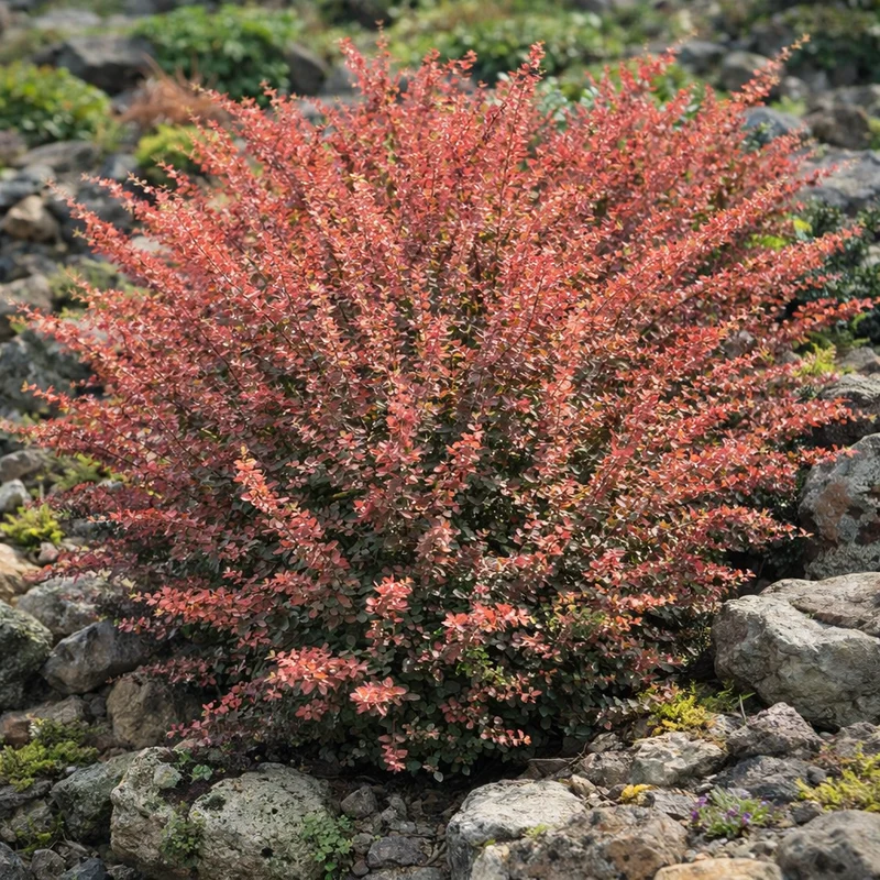 Épine-vinette ‘Rose Glow’ ( Berberis thunbergii ‘Rose Glow’)