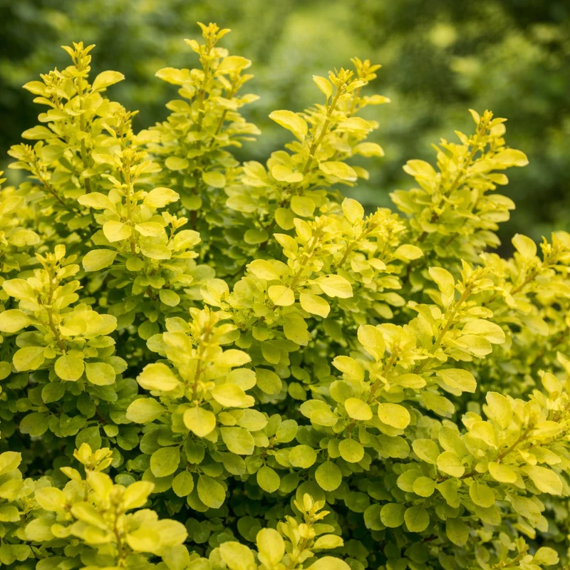 Épine-vinette ‘Golden Nugget’ ( Berberis thunbergii ‘Golden Nugget’)