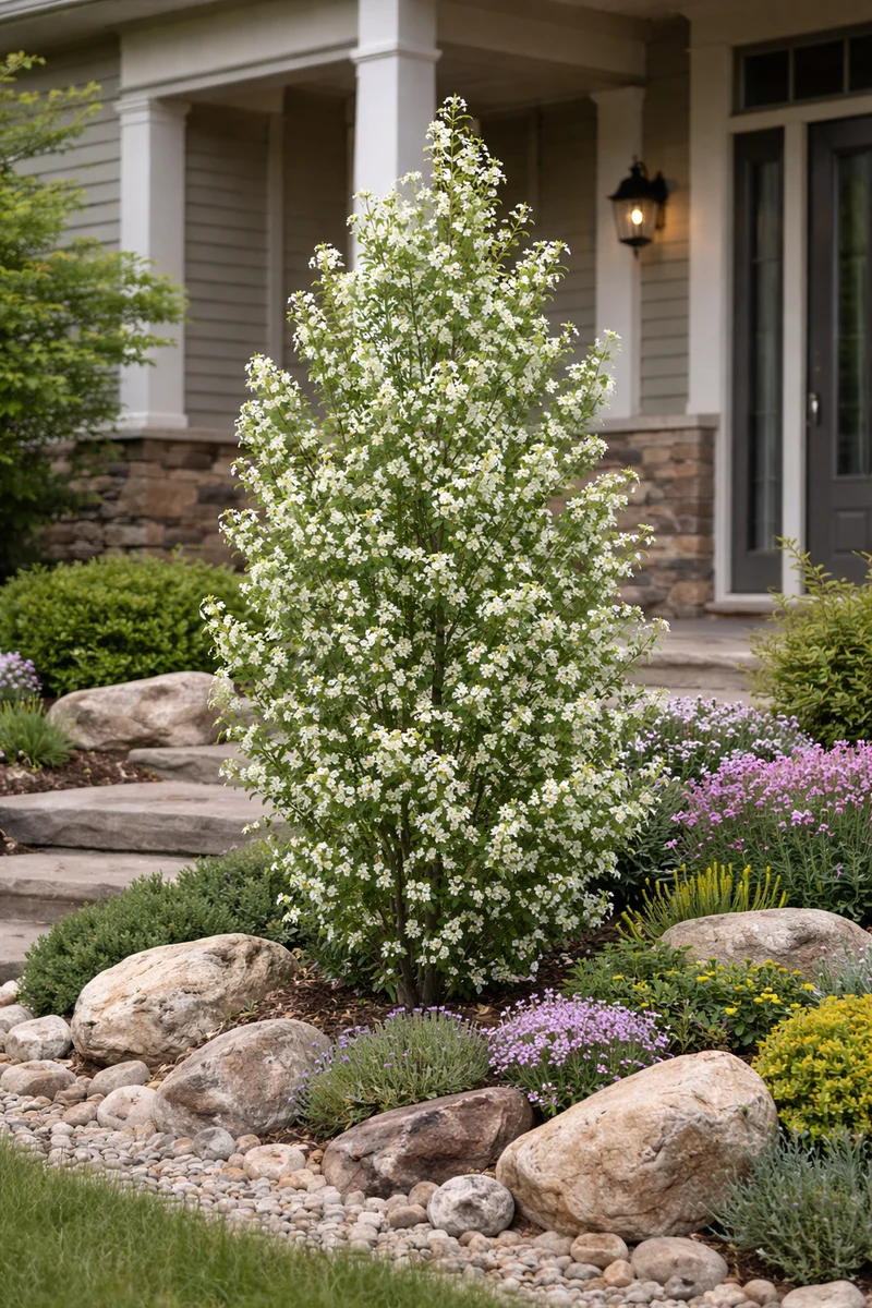 Amélanchier ‘Obelisk’ ( Amelanchier alnifolia ‘Obelisk’)