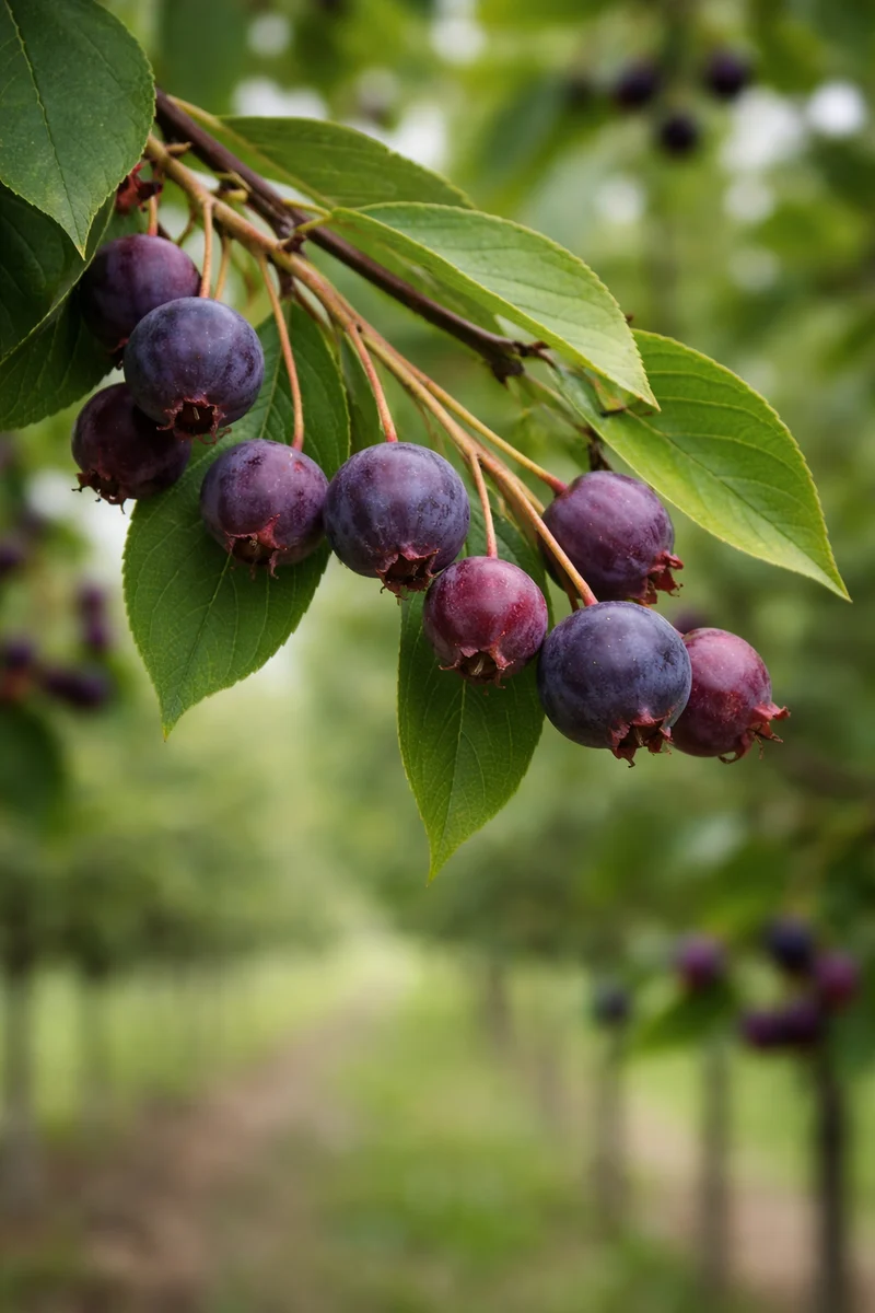 Amélanchier ‘Robin Hill’ ( Amelanchier × grandiflora ‘Robin Hill’)