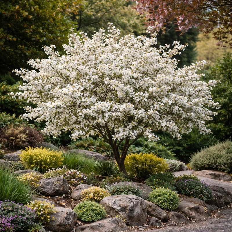 Amélanchier ‘Ballerina’ ( Amelanchier × grandiflora ‘Ballerina’)