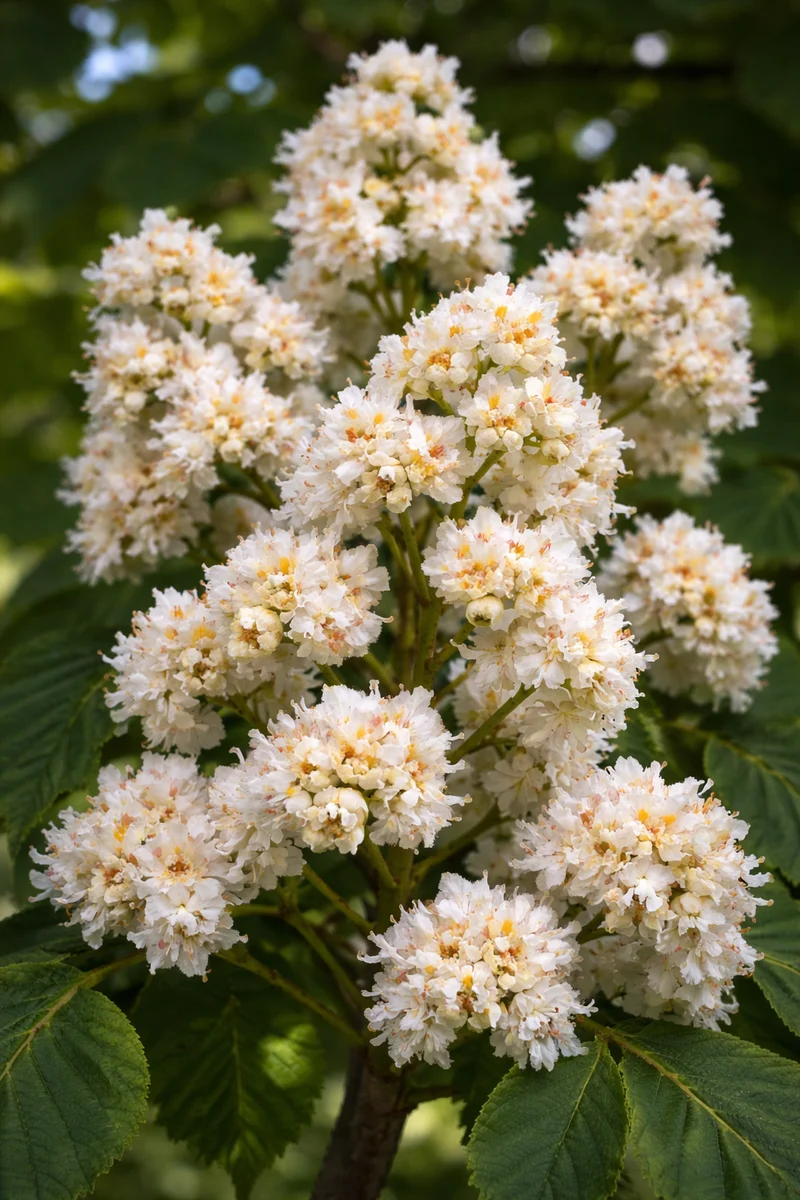Marronnier d’Inde ‘Baumannii’ ( Aesculus hippocastanum ‘Baumannii’)