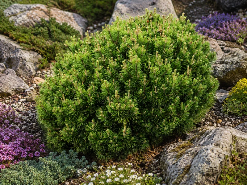 Pin de montagne ‘Mops’ ( Pinus mugo ‘Mops’)