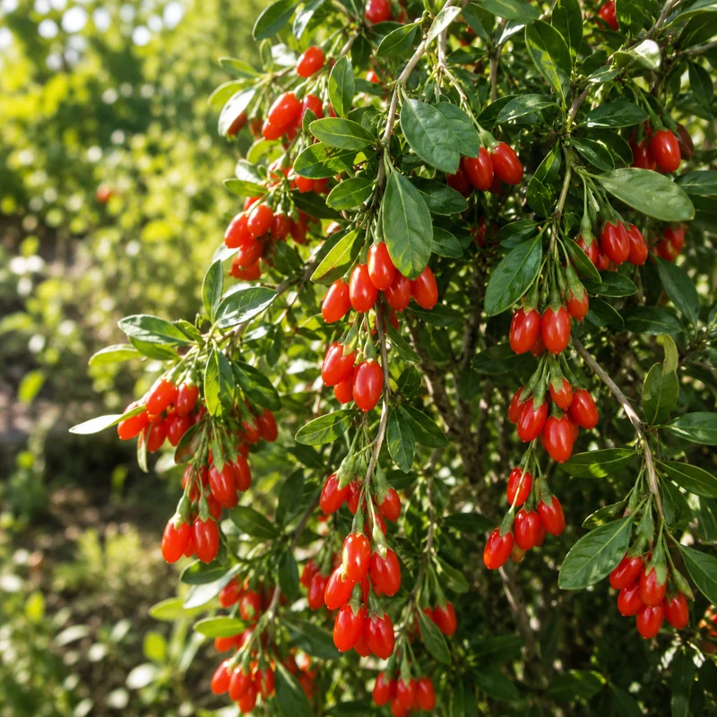 Goji ‘Dynamite’ ( Lycium barbarum ‘Dynamite’)