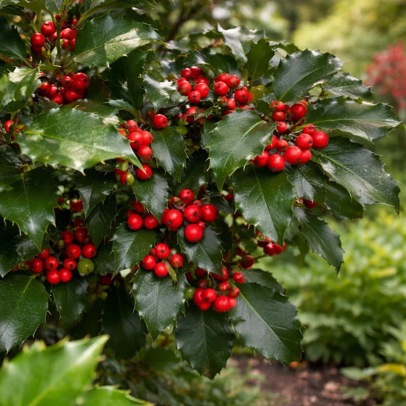 Houx ‘Prince/Princess’ ( Ilex × ‘Prince/Princess’)
