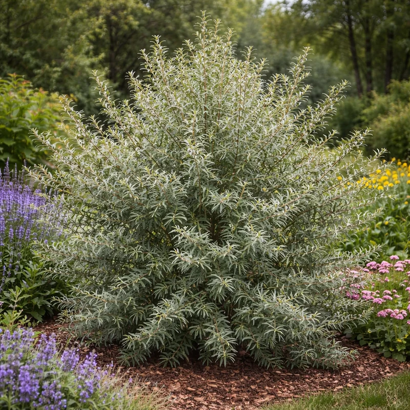 Argousier ‘Leikora’ ( Hippophae rhamnoides ‘Leikora’)