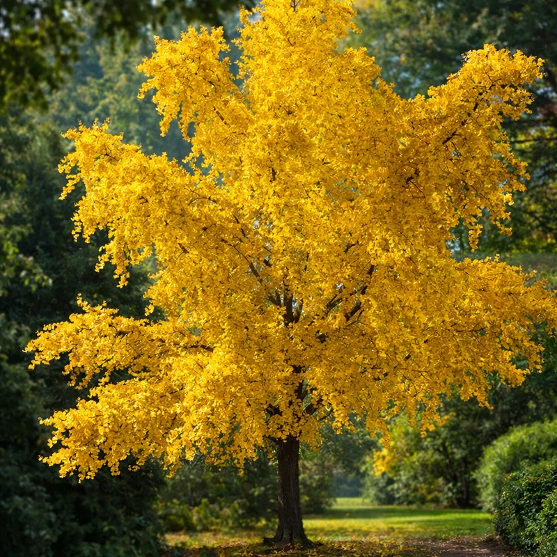 Ginkgo ou arbre aux quarante écus ( Ginkgo biloba )
