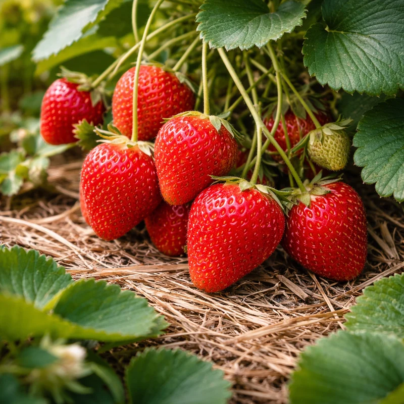 Fraisier ‘Charlotte’ ( Fragaria × ananassa ‘Charlotte’)