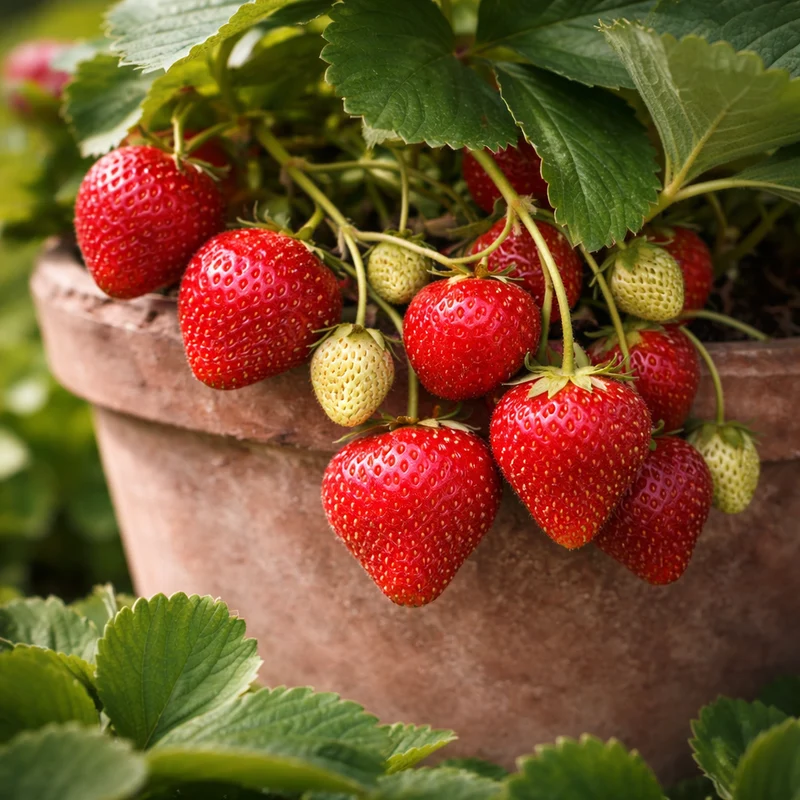 Fraisier ‘Chambly’ ( Fragaria × ananassa ‘Chambly’)