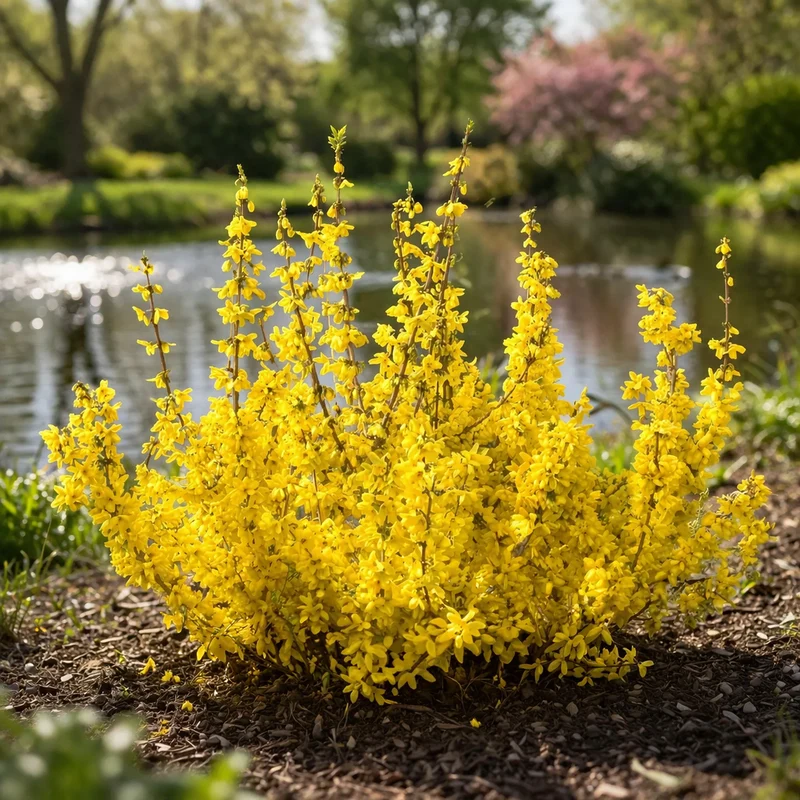 Forsythia ‘Magical Gold’ ( Forsythia ‘Magical Gold’)