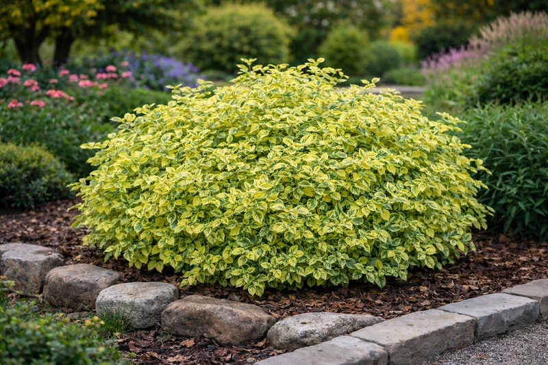 Fusain rampant ‘Canadale Gold’ ( Euonymus fortunei ‘Canadale Gold’)