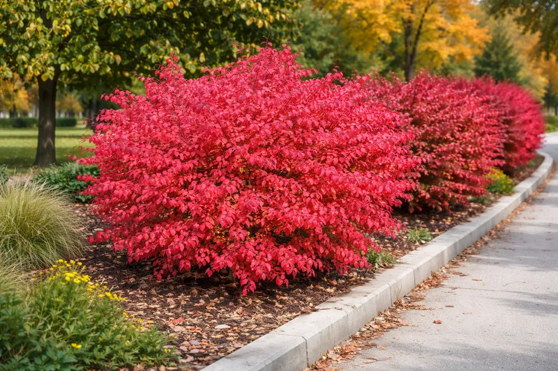 Fusain ailé ( Euonymus alatus )