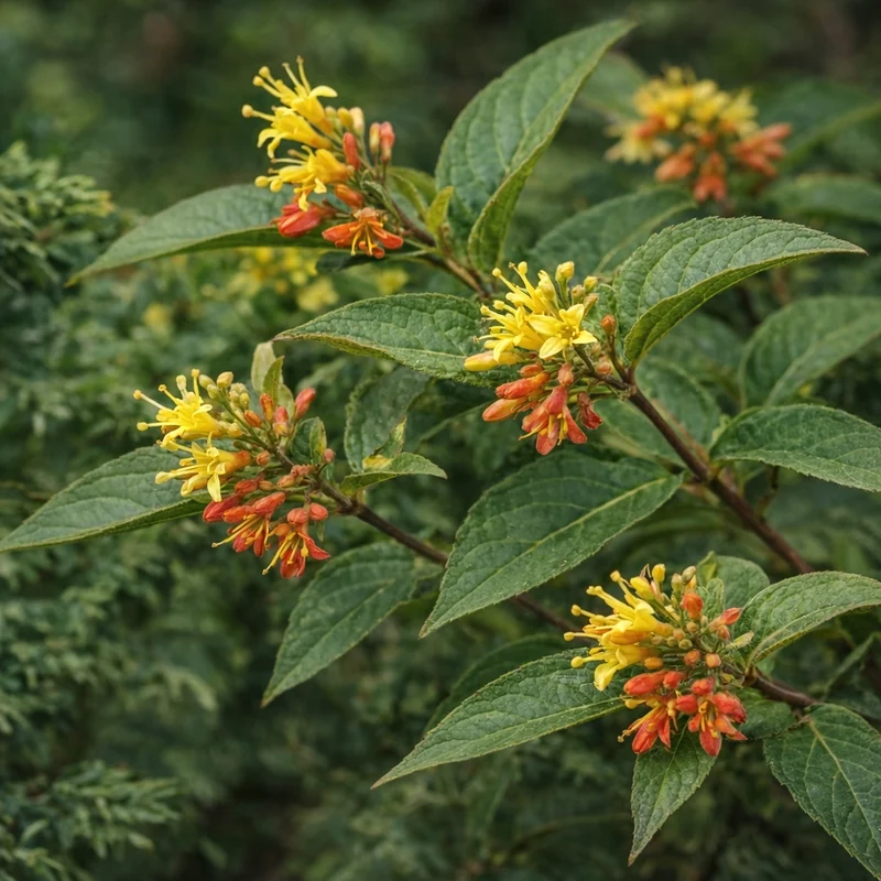Dierville chèvrefeuille ( Diervilla lonicera )
