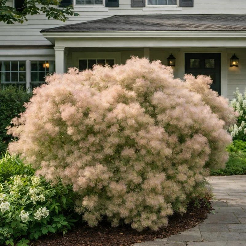 Arbre à perruques ‘Young Lady’ ( Cotinus coggygria ‘Young Lady’)
