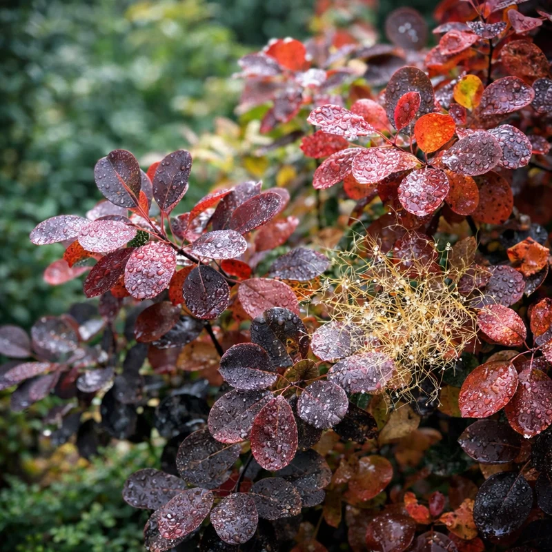 Arbre à perruques ‘Royal Purple’ ( Cotinus coggygria ‘Royal Purple’)