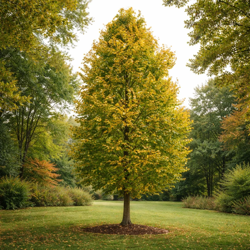 Noisetier de Byzance ( Corylus colurna )