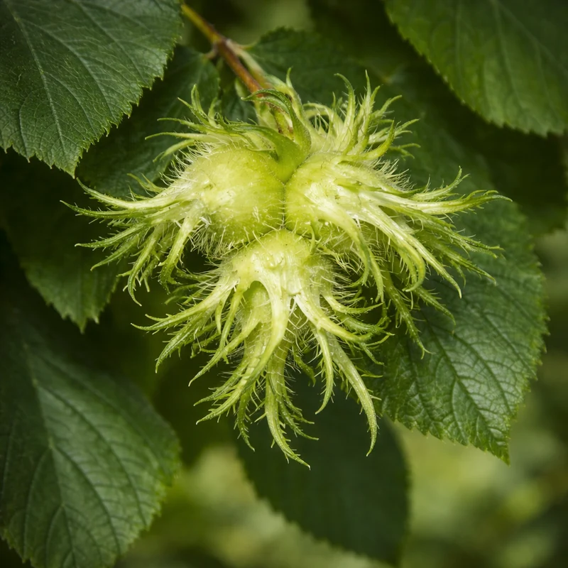 Noisetier de Byzance ( Corylus colurna )