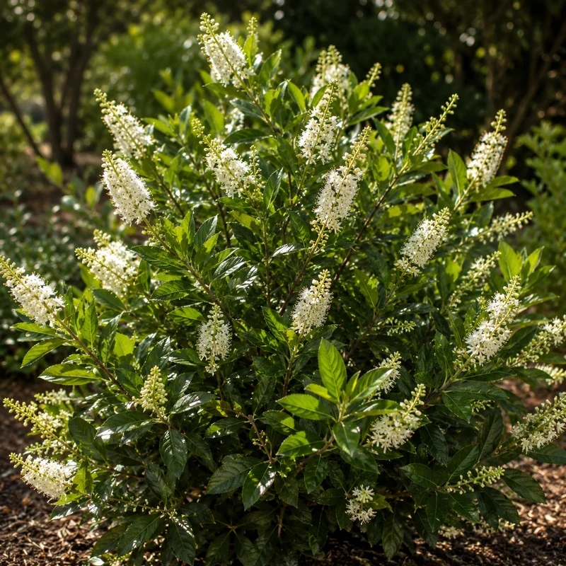 Cléthre ‘Hummingbird’ ( Clethra alnifolia ‘Hummingbird’)