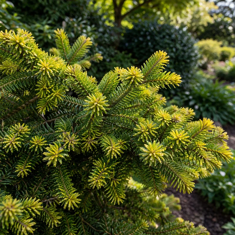 Sapin de Corée ‘Aurea’ ( Abies koreana ‘Aurea’)