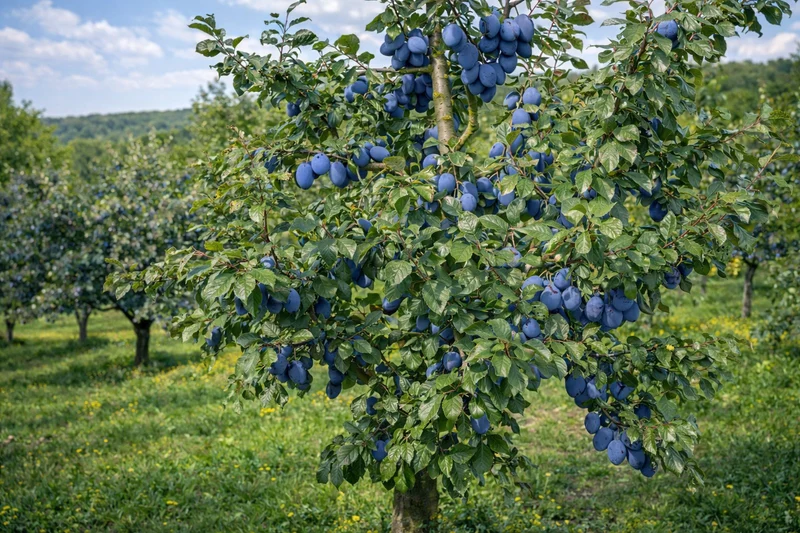 Prunus domestica 'Blue Damson'