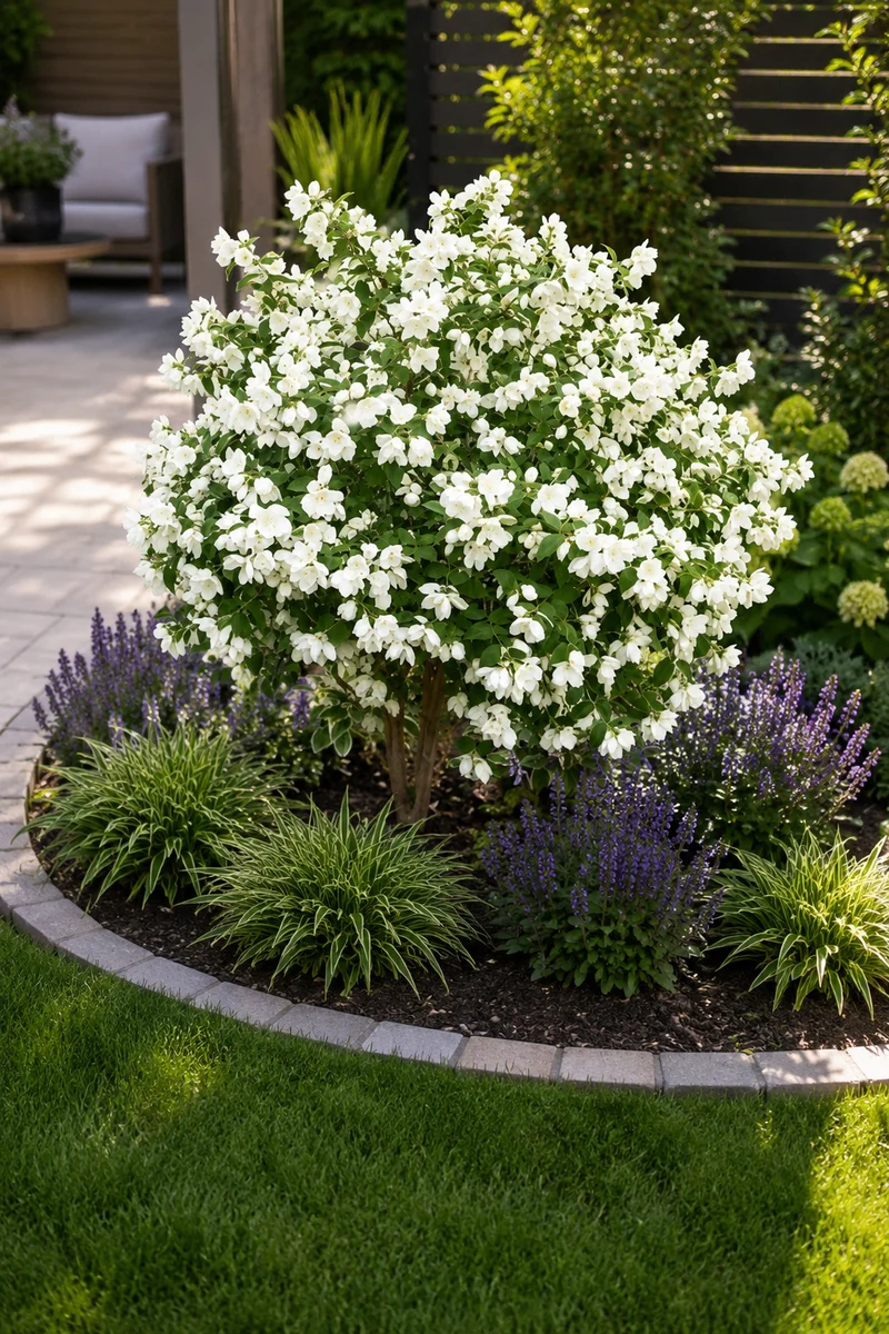 Seringat ‘Snowbelle’ ( Philadelphus ‘Snowbelle’)