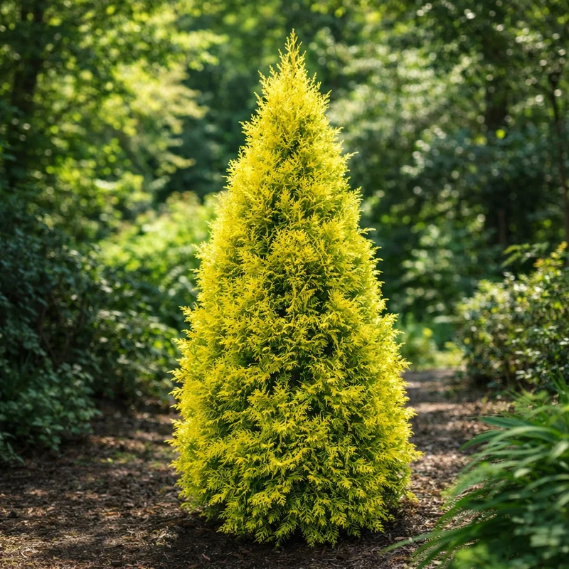 Cèdre ‘Jantar’ ( Thuja occidentalis ‘Jantar’)
