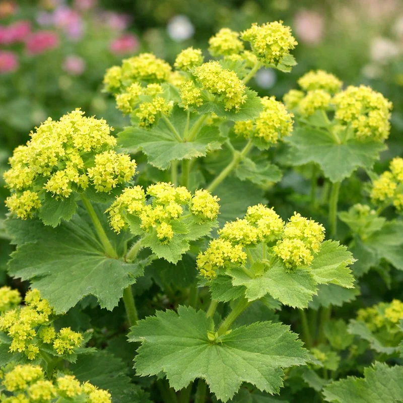 Alchémille mollis (Alchemilla mollis)
