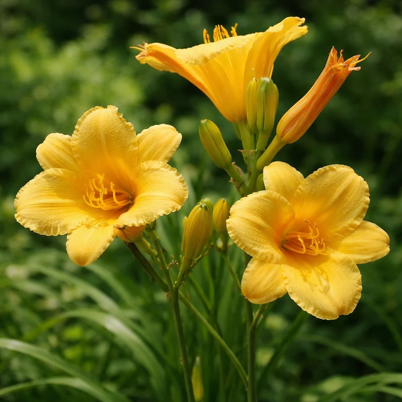 Hémérocalle ‘Stella d’Oro’ (Hemerocallis 'Stella d'Oro')