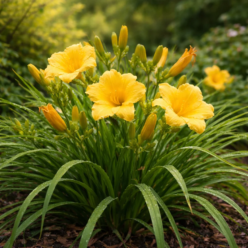 Hémérocalle ‘Stella d’Oro’ (Hemerocallis 'Stella d'Oro')