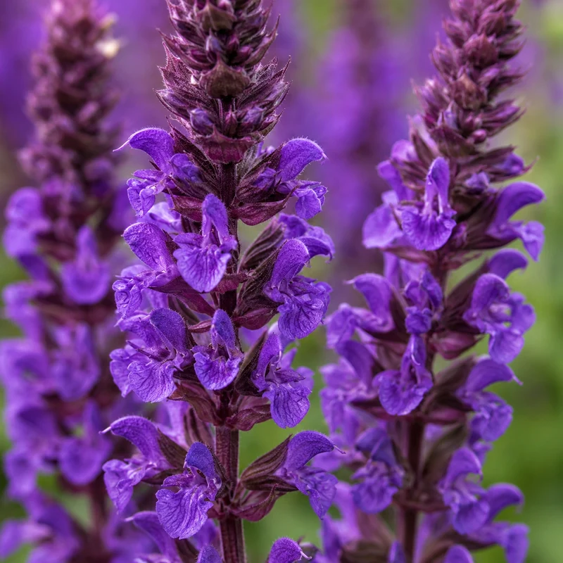 Sauge vivace ‘Caradonna’ (Salvia nemorosa 'Caradonna')