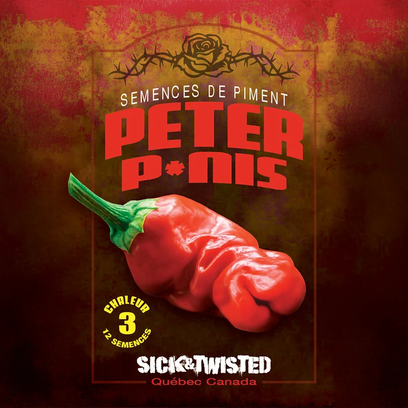 Piment fort ‘Peter P*nis’ ( Capsicum annuum )