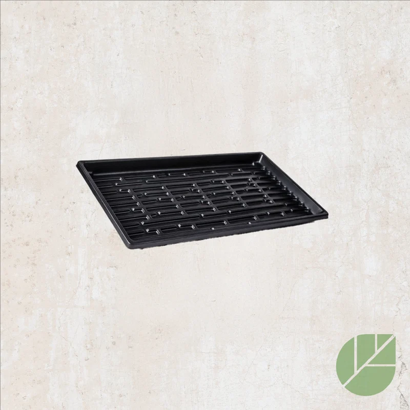 Plateau pour micro-pousses 10″ x 20″ x 1,25″ - Double épaisseur sans trous