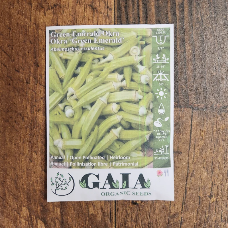 Gombo 'Green Emerald' bio