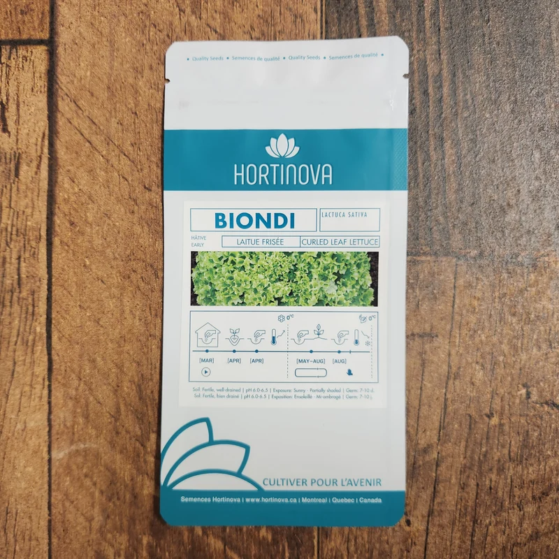 Laitue Frisée Verte 'BIONDI'