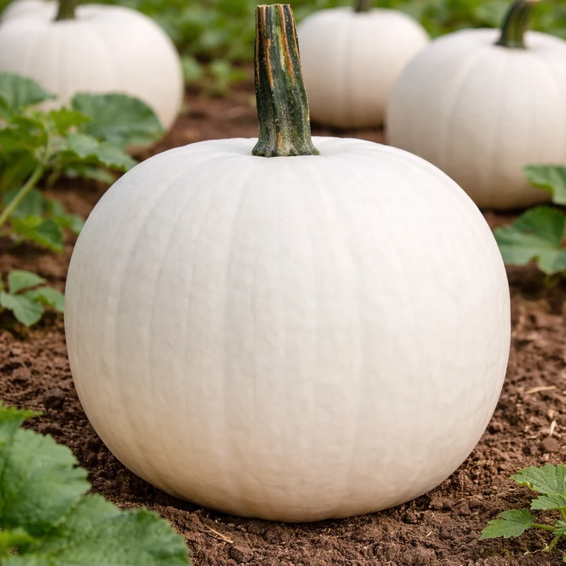 Citrouille blanche ( Cucurbita maxima )