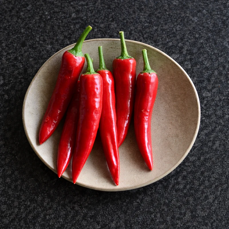 Piment fort ‘Korean Dark Green’ bio ( Capsicum annuum ‘Korean Dark Green’)