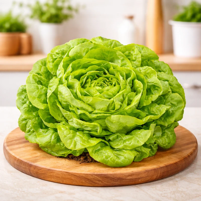 Laitue Boston ‘Nancy’ bio ( Lactuca sativa )