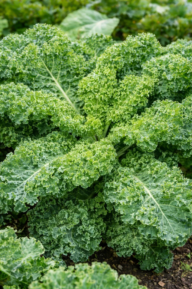 Chou frisé nain ‘Dwarf Green Curled’ bio ( Brassica oleracea )