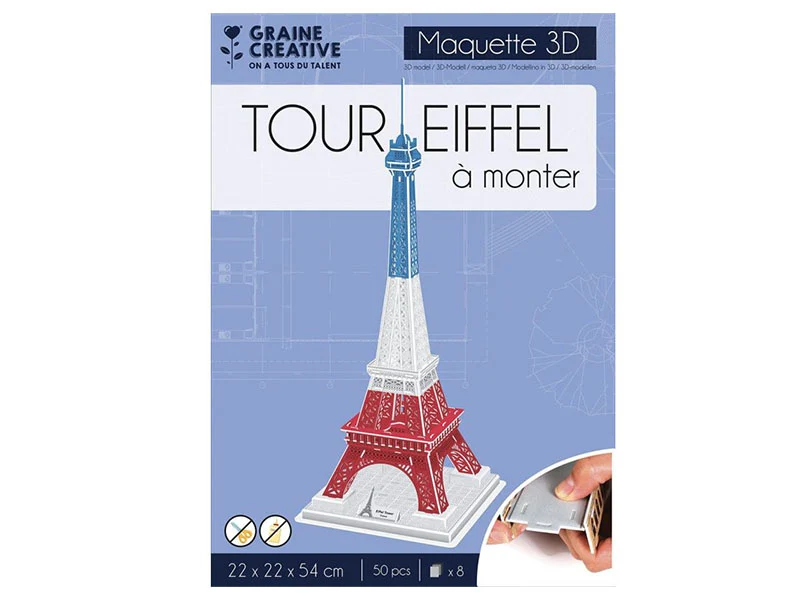 Puzzle maquette - Tour Eiffel - Graine Créative