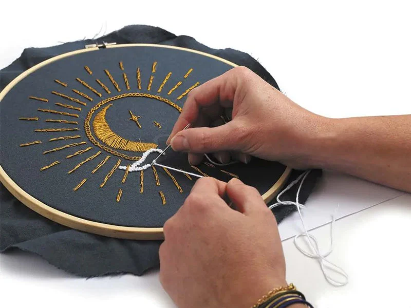 Kit de broderie décorative - Céleste