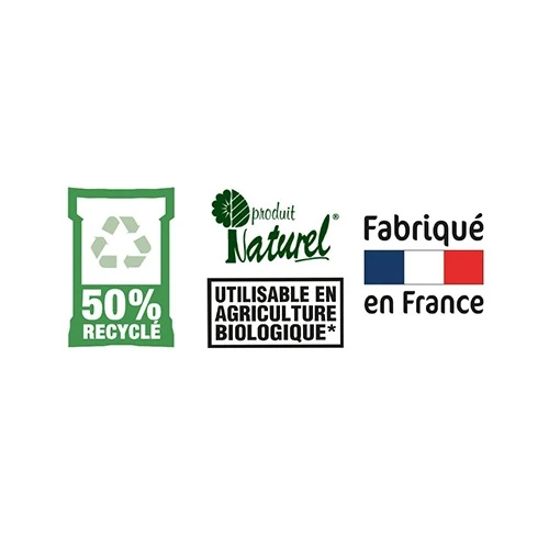 Paillage de chanvre pour carré potager NATUREN