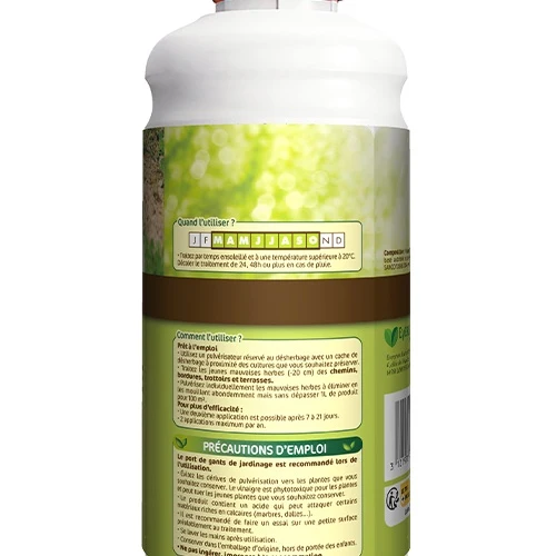 Vinaigre de désherbage NATUREN