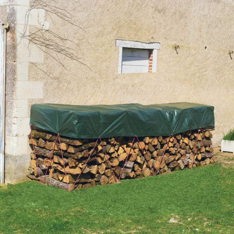 Bâche de protection bois très résistante