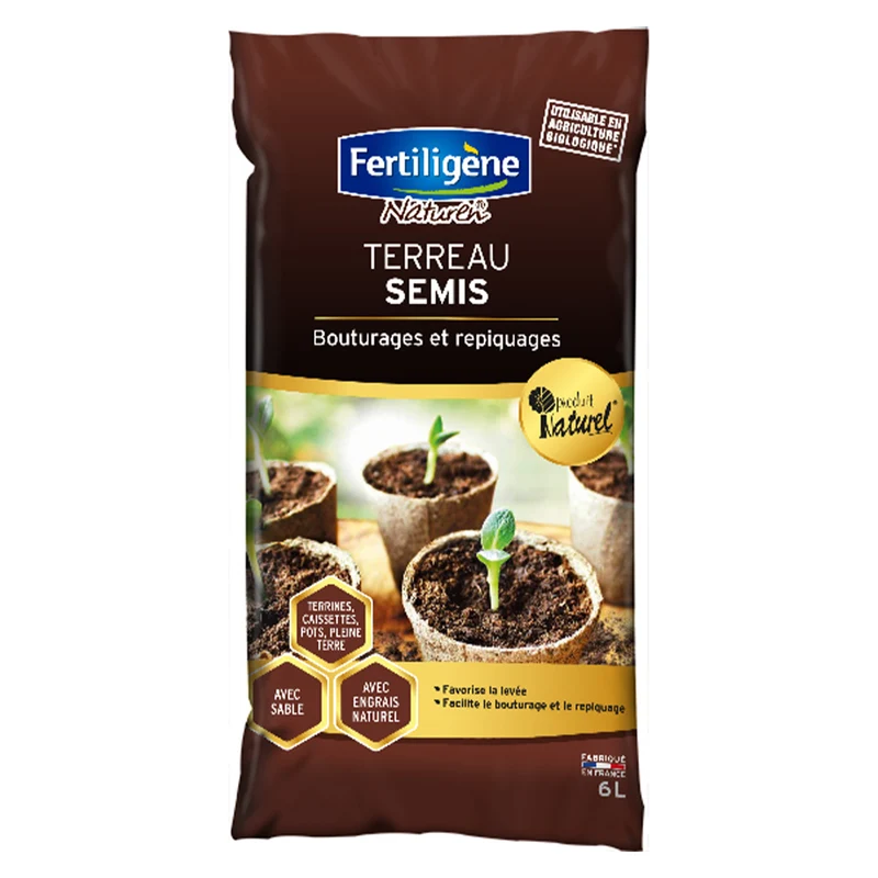 Terreau semis FERTILIGENE