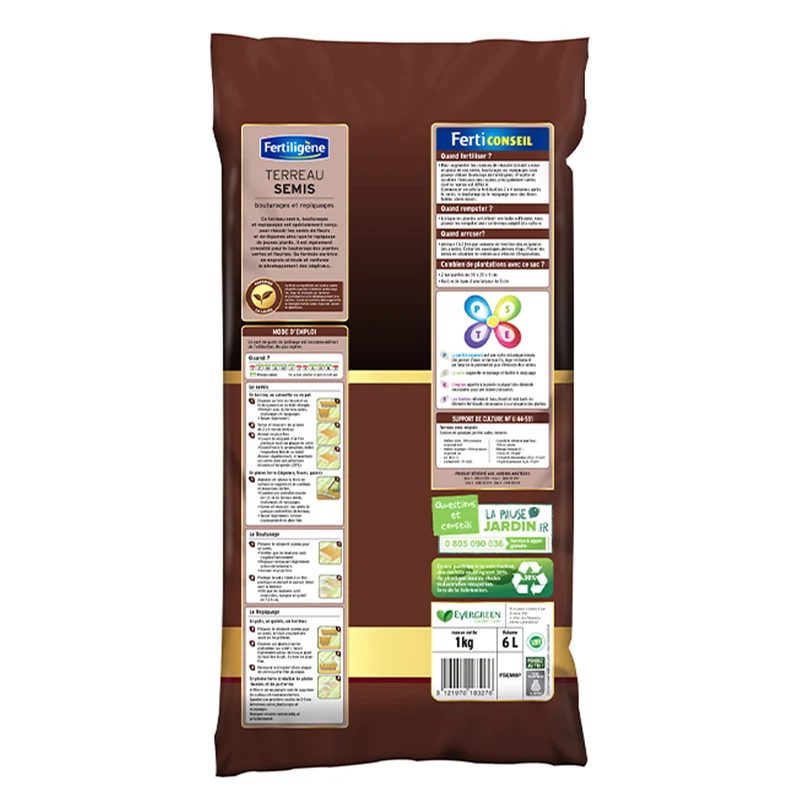 Terreau semis FERTILIGENE
